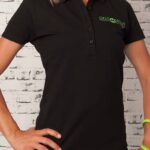 POLOSHIRT – SCHWARZ | Damen | S